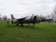 The Harrier, the plane it is based on.