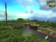 Civilian airfield on Provincia de la Cruz.