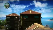 Rico roof jumping.