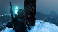 JC3 Closeup of the pentagram obelisk in the mountains