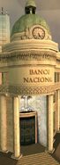 Banco Nacional, Main entrance.