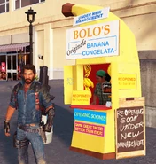 Banana stand at Citate Di Ravello.