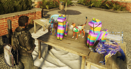 JC4 5 confetti pinatas at Aguaclara