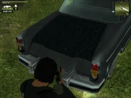 Trunk. Lid is removed via damage.