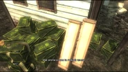 Use ammunition crates to restock ammunition. All weapons can be restocked this way.
