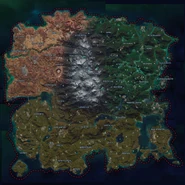 Large empty map of Solis (no DLC expansions).