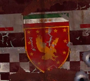 The Medici Police Department symbol on a Stria Joia.