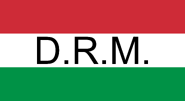 The D.R.M. flag.