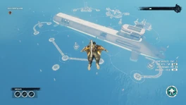 USS Codetalker (seen from a distance)