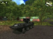 Ballard Sentry STRL - 14, the most powerful Black Hand ground vehicle.