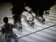 One deliberately crashed into some Fuel Depots.