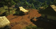 An overview of the farthest location from society. (Location 3)