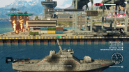 Feel free to blow things up while defending the ship.
