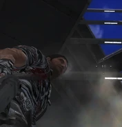 At the bottom of a shaft.