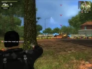 DDZ Roadblock.jpg (322 KB) Roadblock with a Scando Track Loader Extreme.