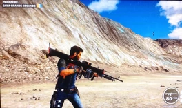 JC3 clipped weapons glitch