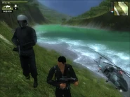 A government version next to a pilot NPC.