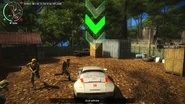 Deliver the car to this place.