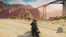 Cañón Raya Verde stunt