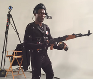 Full-body motion-capture for cut-scenes.