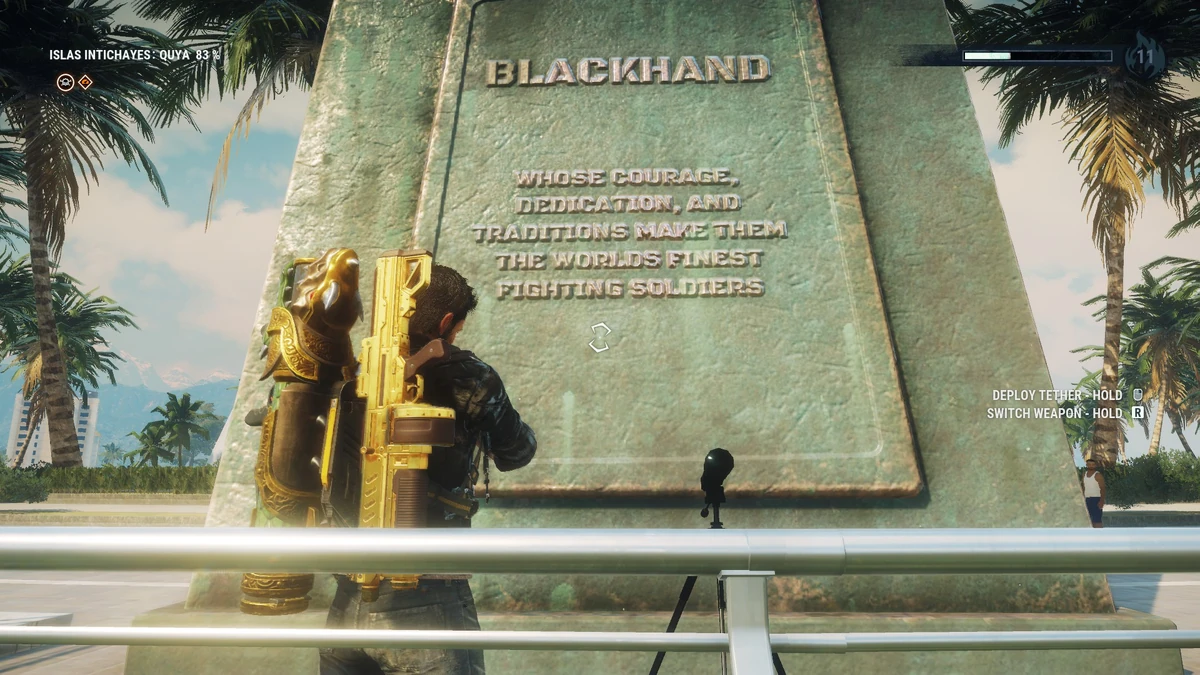 Black Hand Statue Just Cause Wiki Fandom