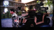 Alternative view of the glitched suspension.