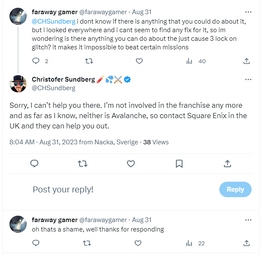 Christofer Sundberg responds about JC3 glitch and reveals uncertainty of JC future