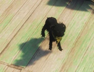 Salirosan Skramp, the puppy that lives under El Abismo. This particular puppy is considered to be an easter egg.