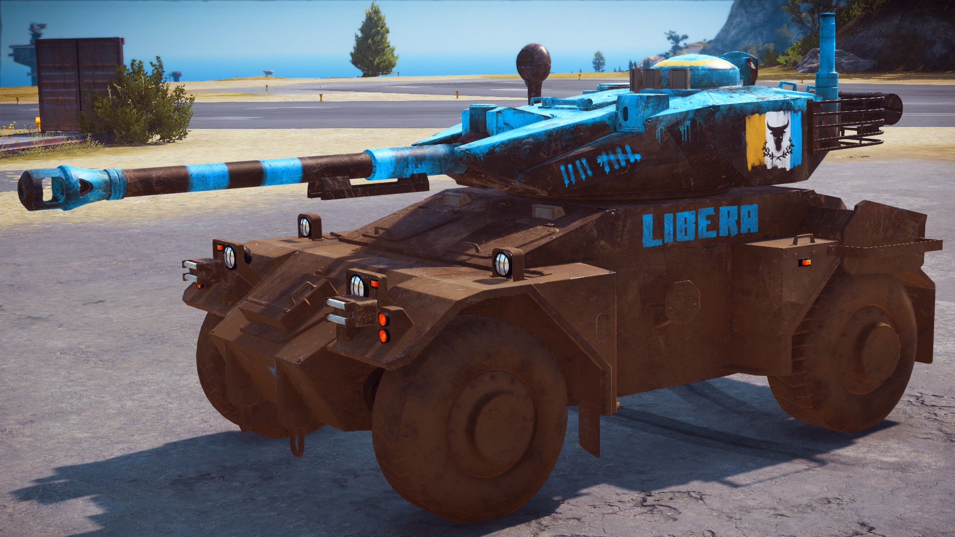 how do i hop in a vehicle turret in just cause 3 for pc