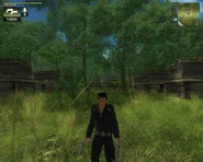 The front of the temple. Looking closely, it's possible to see the angry civilians.