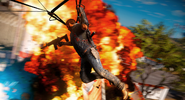 Just Cause 3 shooting from parachute