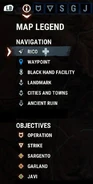 The map legend was added with a later patch.