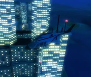 Above Esperito City.