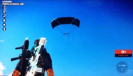 JC3 Floating parachute glitch