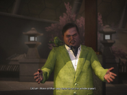 Pandak Panay in the mission Into the Den.