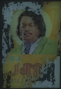 A beta of Pandak on a Panau City poster.