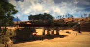 The village gas station.