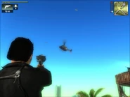 A Montano variant in the sky at some unknown cartel villa.