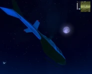 JC1 moon and Mullen H45 Dragonfly (midnight).png (391 KB) JC1 moon around midnight, seen from a Mullen H45 Dragonfly at high altitude. Note the blue glow.