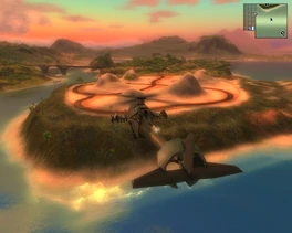 Salt refinery (aerial)