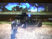 A green-marked version at Pulau Ombak Merah.