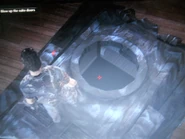 Where Mirkov and his turret would've been.