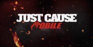 Just Cause Mobile logo with background (announcement trailer)