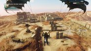 Tank shooting range and north-west areas seen during the mission Tanques Heist.