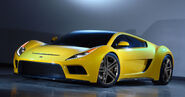 A Saleen S5S Raptor concept car, one of the Verdeleon 3's influences.