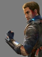 JC3 grappler close-up.png (57 KB) An artwork very similar to the previous picture, but the hair is different. This shows that they considered different hairstyles during development. See also: Cut game content from Just Cause 3.