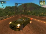 Garret Paladin near to its safehouse "Rioja 05, Wavebreaker base".