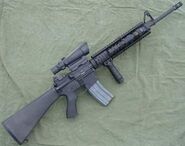 Real assault rifle, similar to the JC2 beta one