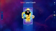 Just Dance 2024 Edition coach selection screen
