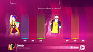 Just Dance 2018 coach selection screen (Klasik, 8th-gen)